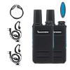 2 Pack QUANSHENG TG-A1 Walkie Talkie UHF Full Function Ham Radio USB-C Charging 16 Channels Dual Power Selection with Earpiece and 1 Pack Programming Cable (Grey) view 1