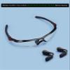 Acefrog 2 Pairs Upgraded Nose Pads for Oakley M2 Frame OO9212, M2 Frame Asian Fit, M2 Frame Vented, M2 Frame XL OO9343 OO9345 Sunglass, Push-in Nose Piece Replacement, Black, Anti-Slip view 4