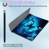 BPQOJB for Galaxy Tab A9 Plus Case with Detachable Wireless Keyboard & 360 Degree Rotating Stand Protect Cover Acrylic Tablet Case for Samsung Galaxy Tab A9 Plus 11 inch 2023 - Cute Blue Butterfly view 3