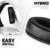 Hybrid Earpads for Steelseries Arctis 1, 3, 5, 7, 9, PRO & PRIME Headsets - Thicker Memory Foam, Comfier & Long Lasting, By Brainwavz view 4
