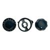 5 Pack Two Way Radio Volume and Channel Knob Button Cap Replacement for XTS2500 XTS2500I XTS1500 XTS2250 Walkie Talkie Knobs Accessories with Insert Retainers view 2