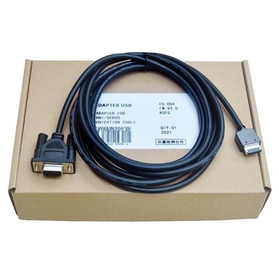 AL-00490833-01 for R and Q Series servo USB Port Debugging Cable Programming Cable Download Cable Computer Side 9 Holes Serial Port RS232 Port Data Cable 3 Meters