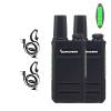 2 Pack QUANSHENG TG-A1 Walkie Talkie UHF Full Function Ham Radio USB-C Charging 16 Channels Dual Power Selection with Earpiece (Green) view 1