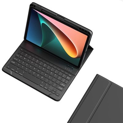 kaitesi Keyboard Case for iPad Pro 11 inch (M5/M4, 2025/2024) Case with Magnetic Detachable Bluetooth Keyboard Cover Support Pencil Charging,Black