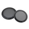 FDXGYH 2 Pack 6.5 Inch Speaker Grills Cover Metal Mesh Grill Horn Guard Protector Cover with Mounting Screws for Home/Car Audio [Black] view 4