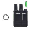 2 Pack Mini Radio TG-A1 QUANSHENG Radio with Programming Cable USB-C Charger Two Way Radio Long Range TG A1 VOX Full Function (Green) view 1