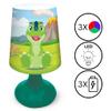 LEXiBOOK, Dinosaur, Cordless Mini Bedside Lamp and Nightlight, Green, MLT10DINO view 3