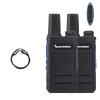2 Pack Mini Radio TG-A1 QUANSHENG Radio with Programming Cable USB-C Charger Two Way Radio Long Range TG A1 VOX Full Function (Blue) view 1