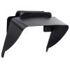 DirectNine Basics Anti Glare Car Dash Radio Sun Shade, GPS Navigation Sun Hood Protective GPS Sun Shade, Glare Visor Shield for 7 Inch Car Navigator Screen view 1