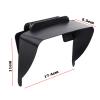 DirectNine Basics Anti Glare Car Dash Radio Sun Shade, GPS Navigation Sun Hood Protective GPS Sun Shade, Glare Visor Shield for 7 Inch Car Navigator Screen view 2