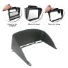DirectNine Basics Anti Glare Car Dash Radio Sun Shade, GPS Navigation Sun Hood Protective GPS Sun Shade, Glare Visor Shield for 7 Inch Car Navigator Screen view 3