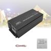1000W Car Inverter, DC12V-AC110V/220V Power Inverter, Pure Sine Wave Inverter with LCD Display One AC Outlet and Charging Port, Converter,for Outdoor Camping,12V-110V view 1
