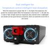 1000W Car Inverter, DC12V-AC110V/220V Power Inverter, Pure Sine Wave Inverter with LCD Display One AC Outlet and Charging Port, Converter,for Outdoor Camping,12V-110V view 4