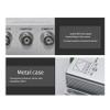 Viodmss 2X Passive Video Balun for TVI CVI AHD Cameras CCTV Via Twisted Pairs UTP Video Balun 8CH Transceiver BNC to UTP RJ45 view 3
