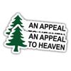 (2pcs) Liberty Tree Stickers an Appeal to Heaven Sticker Pine Tree Vinyl Stickers Weather-Resistant Stickers for Water Bottles Laptop Window Car 2pcs Size 5" view 1