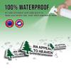 (2pcs) Liberty Tree Stickers an Appeal to Heaven Sticker Pine Tree Vinyl Stickers Weather-Resistant Stickers for Water Bottles Laptop Window Car 2pcs Size 5" view 4
