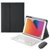 kaitesi Keyboard Case Mouse for iPad Pro 11 inch (M5/M4, 2025/2024) Case with Mouse and Magnetically Detachable Color Keyboard Cover,Black+White view 1