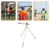 DirectNine Basics Adjustable Tower Ruler Tripod, Total Station Prism Pole Support Good Stability Aluminum Alloy Lightweight Convenient Use for Ground Based Surveying, Genericor8ip1hn0k view 4