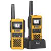Gaswei G1pro IP67 Waterproof FRS Heavy Duty Long Range Walkie Talkies for Adults, vibrate Rechargeable 2 watt Emergency Two Way Radios, 22 Channel Walky Talky with Li-ion Battery, VOX USB-C (2pack) view 1