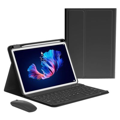 kaitesi Keyboard Case Mouse for iPad Pro 13 inch (M5/M4, 2025/2024) Case with Mouse and Magnetically Detachable Color Keyboard Cover,Black