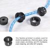 Rebower 28Pcs Cable Snap Bushing Grommet Snap in Cable Hose Bushing 13mm view 3