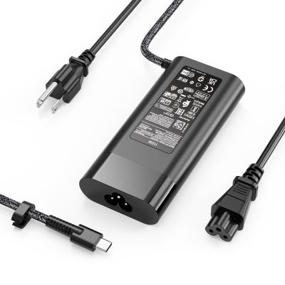 110W USB C AC Charger for HP M52950-001 M52946-003 M52946-001 TPN-CA24 TPN-DA24 HP Elite Dragonfly G3 ZBook Firefly 16 G9 G10 EliteBook 860 865 G9 G10 Laptop Power Adapter Supply Cord