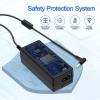 Jantoy Replacement AC/DC Adapter Compatible with AT&;T 3801HGV 3801HGV-B U-Verse Broadband Router Wireless Modem 2Wire UVerse Gateway Power Supply Cord Cable Charger Mains PSU view 3