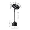 KACEPAR 3 Speeds Adjustable Gooseneck Fan Cradle, Cup holder single head fan, 12V 24V car mini fan, USB Car Fan, Car Cup Holder Fan Mount view 2
