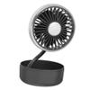 KACEPAR USB Powered 360 Degree Rotation, Car Fan Portable 12V Electric Vehicle Mounted, Auto Cooling Fan 3 Speed Strong Wind Desk Fan for Dashboard SUV RV Truck Sedan Home Office - Green view 2
