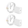 2Pack USB C Fast Charger for iPad Pro 13(M4)/iPad Pro 12.9/11 in 2025-2018,iPad Air 6th(M2)/5th/4 10.9",iPad 11/10/Mini 7/Mini 6th,iPad Charger Fast Charging Wall Chargers Block&USB C to C Cable view 1