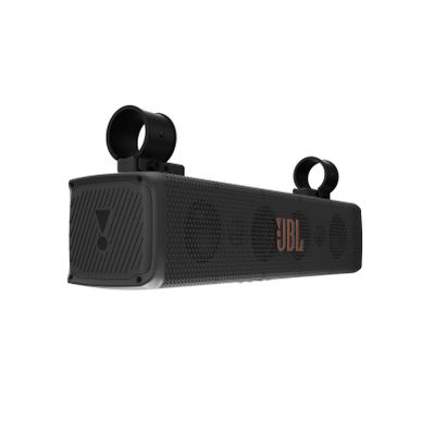 JBL RallyBar S - 21" Bluetooth Universal Outdoor Vehicle Soundbar with Built-in 150w RMS Amplifier, IP66 Water & Dust Resistant, Black (Renewed)