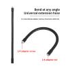 GMBYLBY Adjustable 1/4 Inch Female to 1/4 Inch Female Extension Tube for Smartphone Mount Cell Phone Holder Adapter Clamp Camera Mount Extension view 4