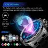 Smartwatch for Men 1.53-Inch Luxury Business Sports & Fitness Men's Watch, IP67 Water Resistant, 440mAh Extended Standby, Multi-Sport Mode and Monitor, Supports IOS 8.0 and Android 4.4 (Steel Black) view 2