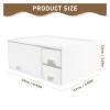 JFUDJKLI Heightened Shelf Display Stand Laptop Home Storage Rack Desktop Drawer Stand Screen Multifunctional Heightening view 2
