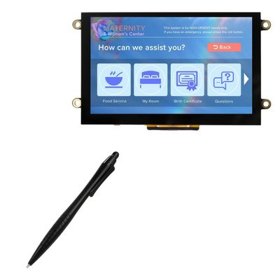 BoxWave Stylus Pen Compatible with Newhaven Display NHD-5.0-HDMI-N-RTXL-RTU - DirectTip Resistive Stylus, DirectTip Resistive Stylus - Jet Black