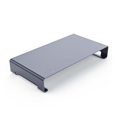 AVXANKTG Portable Aluminum Monitor Stand Stand Computer Metal Laptop Stand Desktop Stand(Color:Grey)