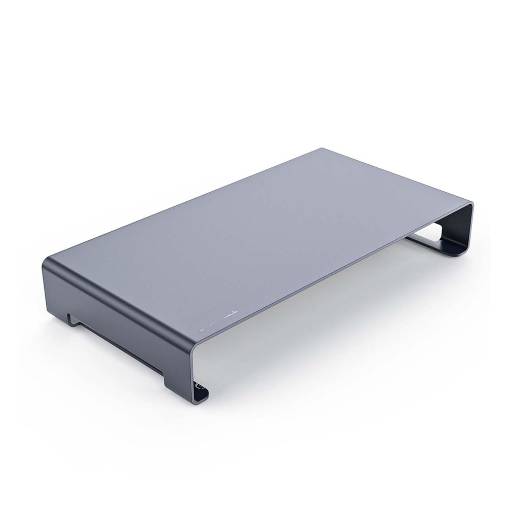 AVXANKTG Portable Aluminum Monitor Stand Stand Computer Metal Laptop Stand Desktop Stand(Color:Grey)