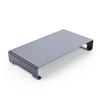 AVXANKTG Portable Aluminum Monitor Stand Stand Computer Metal Laptop Stand Desktop Stand(Color:Grey) view 1