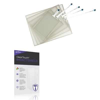 BoxWave Screen Protector Compatible with Abon Touch AB-1510403121118120801 (10.4 in) - ClearTouch ImpactShield (2-Pack), Impenetrable Screen Protector Flexible Film