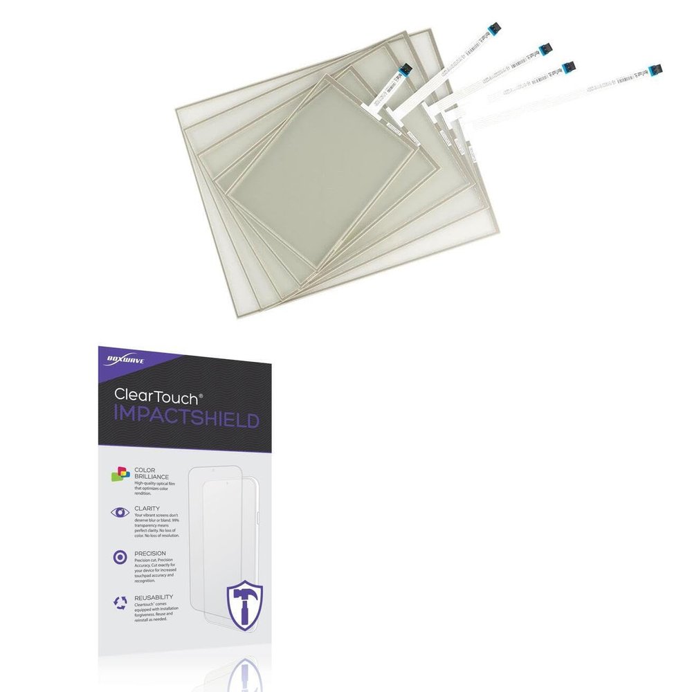 BoxWave Screen Protector Compatible with Abon Touch AB-1510403121118120801 (10.4 in) - ClearTouch ImpactShield (2-Pack), Impenetrable Screen Protector Flexible Film