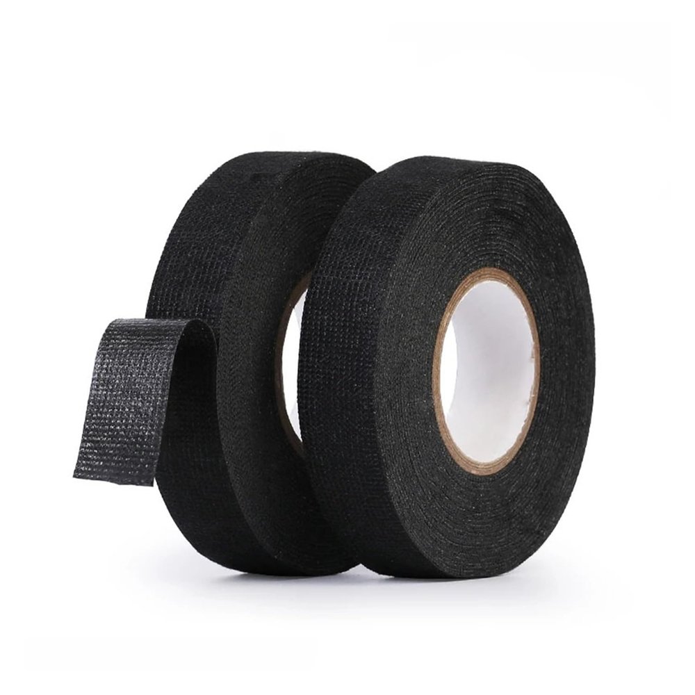 ARETV 1Pc Engine Compartment Wire Shielding Tape for Automotive Wiring Harnesses(Color:9mm), 15M