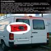 3rd Brake Light Reversing Camera Brake Lamp Parking Camera+4.3" LCD Monitor Replacement for Mercedes Freightliner Sprinter 2500 3500/Dodge Cargo/Mercedes-Benz Sprinter W901 W902 W903 W904 view 2