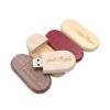 100pcs 2GB Custom Eco-Friendly Wood USB Flash Drive with Personalized Logo for Promotion, Customized USB Thumb Drive, Bespoke Bulk USB Drive (4 Color Options) view 4