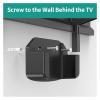 JFUDJKLI Wall Mount Bracket Easily mounts The Device on The Back of a TV or on a Wall Using Adhesive or Screws view 2