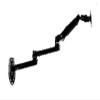 AVXANKTG V63W / XSJ8013W Wall Mount Aluminum Extra Long Mechanical Spring Arm Monitor Support Full Motion Monitor Stand Mounting Bracket(Size:XSJ8013WB) view 1