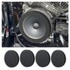 4PCS 6.5 Speaker Rings,Self Adhesive Speaker Foam for Enhancing Stereo Sound,High Resilience Speaker Baffles 6.5 inch Car Audio Accessories Avoid Sound Diffusion for Car SUV Truck view 1