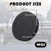 4PCS 6.5 Speaker Rings,Self Adhesive Speaker Foam for Enhancing Stereo Sound,High Resilience Speaker Baffles 6.5 inch Car Audio Accessories Avoid Sound Diffusion for Car SUV Truck view 2