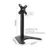 JFUDJKLI Desktop Monitor Arm 14"-32" LCD LED Display Touch Screen Bracket Mounting Support view 2