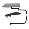 JFUDJKLI Metal Multifunctional Full Motion Chair clamp Laptop Tray + Keyboard Wrist Rest Installation Full Motion Office(Size:OK-010B) view 1