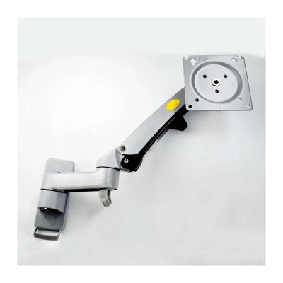 AVXANKTG F150 3-12kg Aluminum Gas Spring Monitor TV Wall Mount Bracket Full Motion 2 Arm LCD 24"-35" LCD Mount Monitor Stand LED Bracket(Color:Silver)
